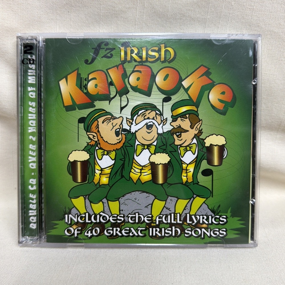 Irish Karaoke: 40 Great Irish‎ Songs - 2 CDs - Ireland - Celtic